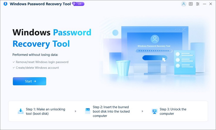 Windows Password Recovery Tool Ultimate