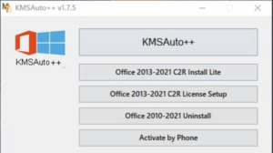 Активатор KMSAuto Windows 11
